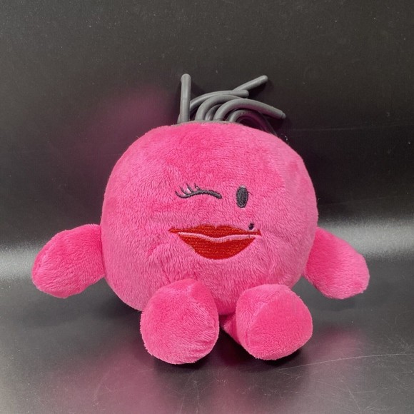 Mood Dudes 8in Plush Stuffed  Blue Grumpy Plush  Rubber Hair Geek - Picture 1 of 7